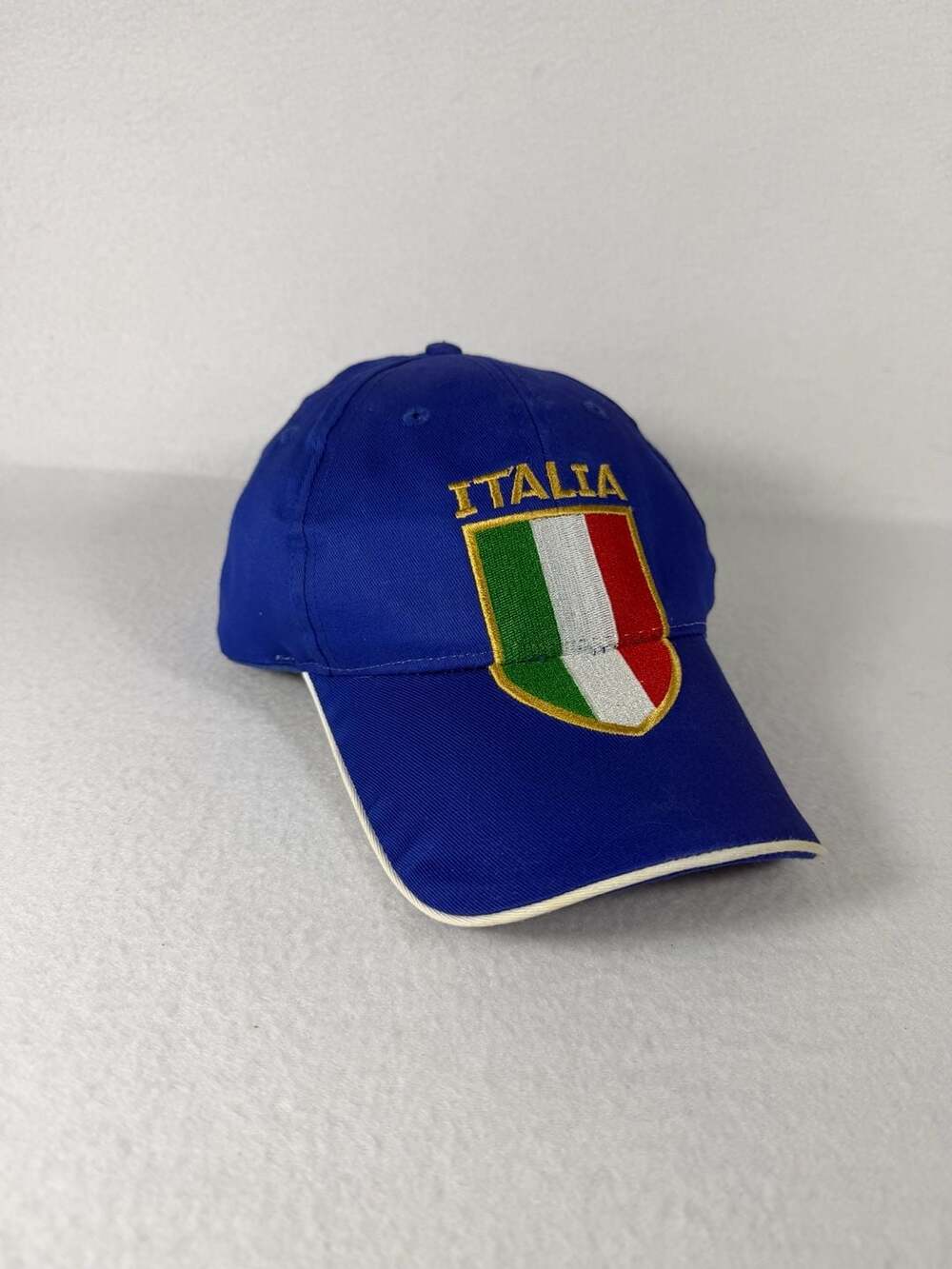Vintage Italia Italy Soccer Football World Cup 2006 Blue Adjustable Cap
